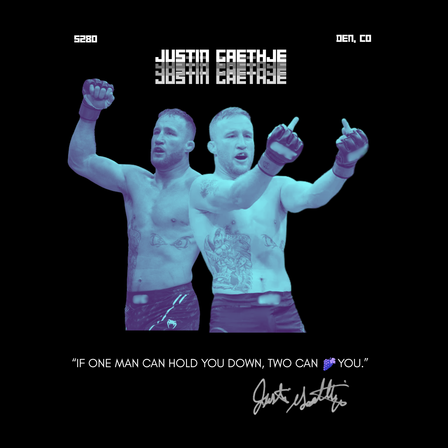 Justin Gaethje T Shirt